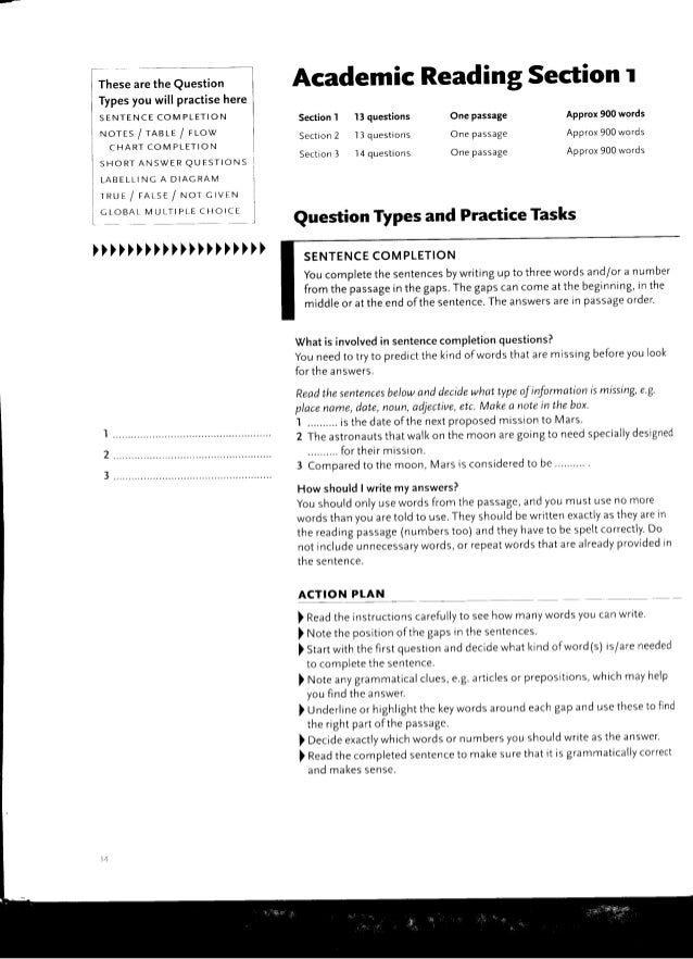 Action Plan For Ielts Book